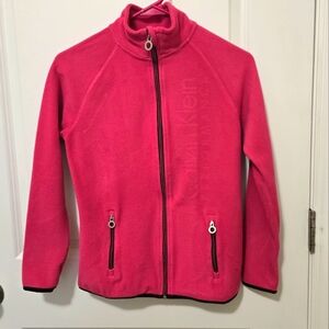 Girls' Juniors Hot Pink Calvin Klein Performance Fleece Jacket‎